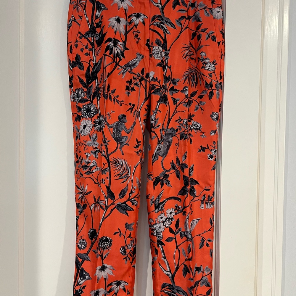 J. Crew Collection Fall’16 Silk Ratti Print Pants
